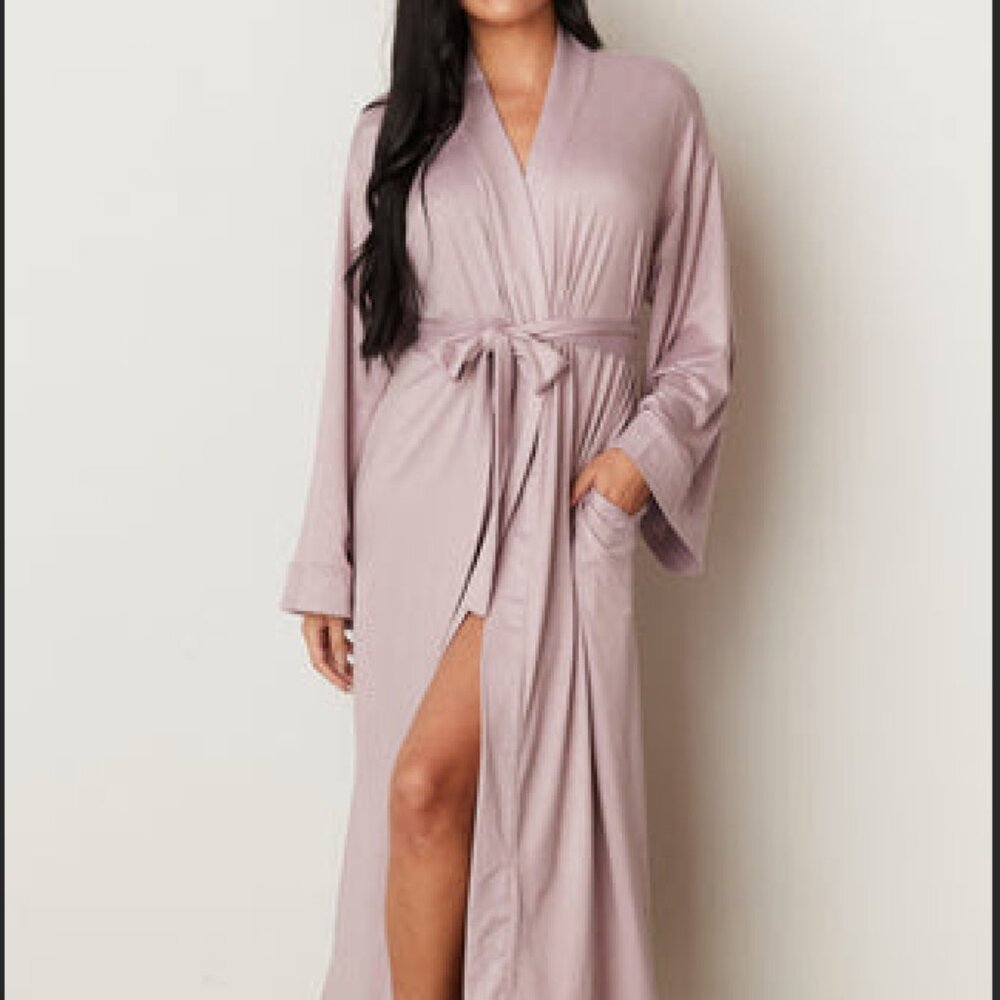 Mason Grey KAIA KIMONO ROBE | LAVENDER - M